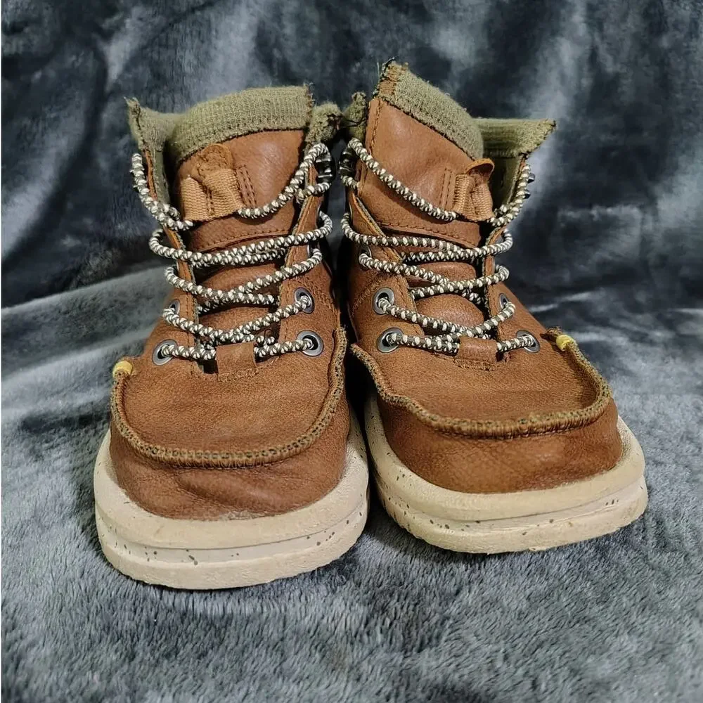 Hey Dude Kids Walnut Bradley Boot Youth TD12